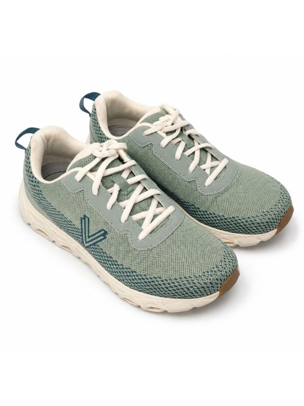 Vionic Priscilla Supportive Womens 8M Iceberg Green Mesh Orthotic Walking Shoes - Picture 6 of 9